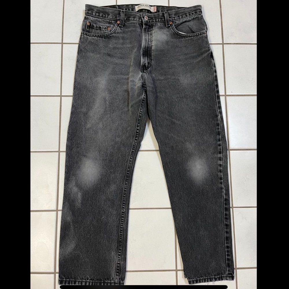 Vintage Levi's 505 Jeans - Black / W36 L30